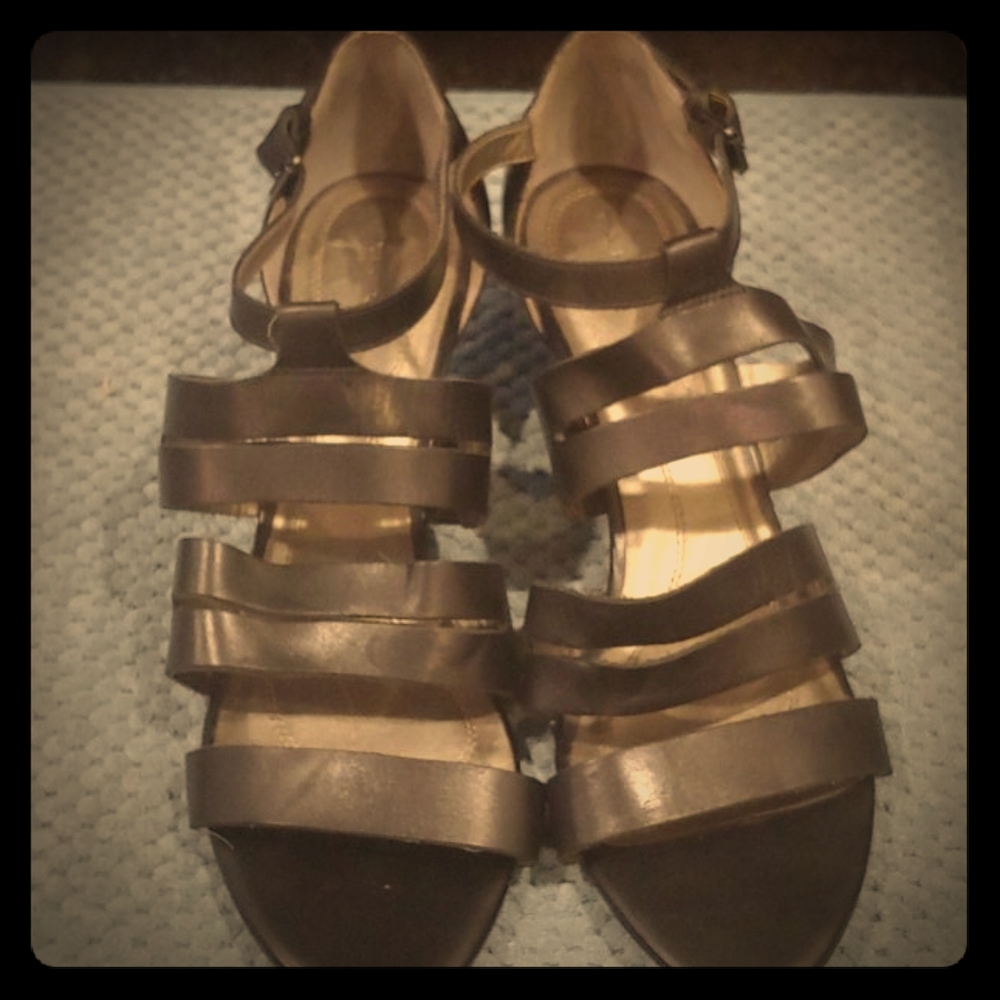 Black Strappy Heals
